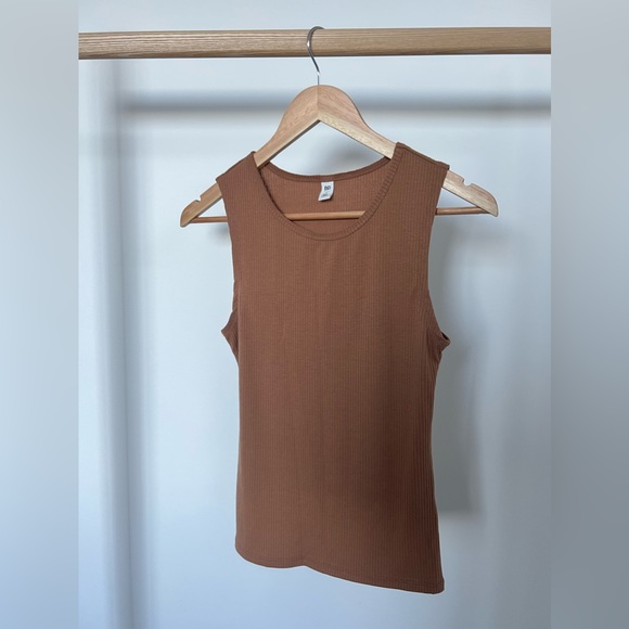 Nordstrom BP Camel Tank Small - Picture 1 of 4